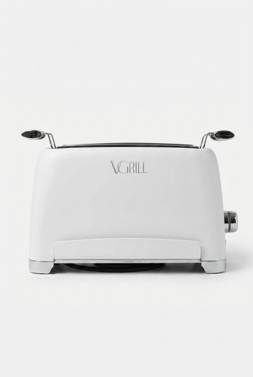 White VGrill vertical indoor grill – front view