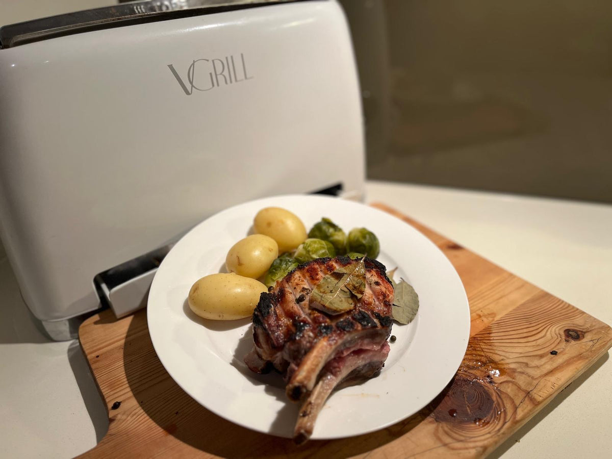 Caper-infused Pork Chops